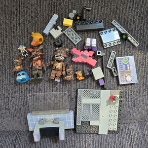 Five Nights At Freddys Construction Set Parts And Pieces With 2 Figures